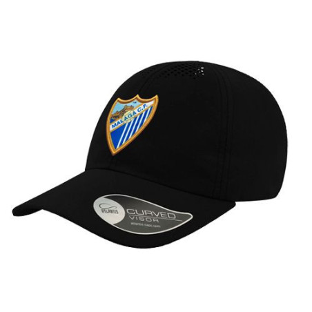 GORRA TECH NEGRA MALAGA CF -ADULTO-
