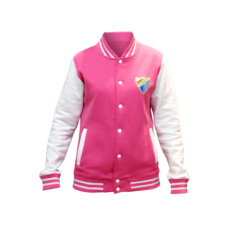 CHAQUETA BASEBALL ROSA MCF -ADULTO-