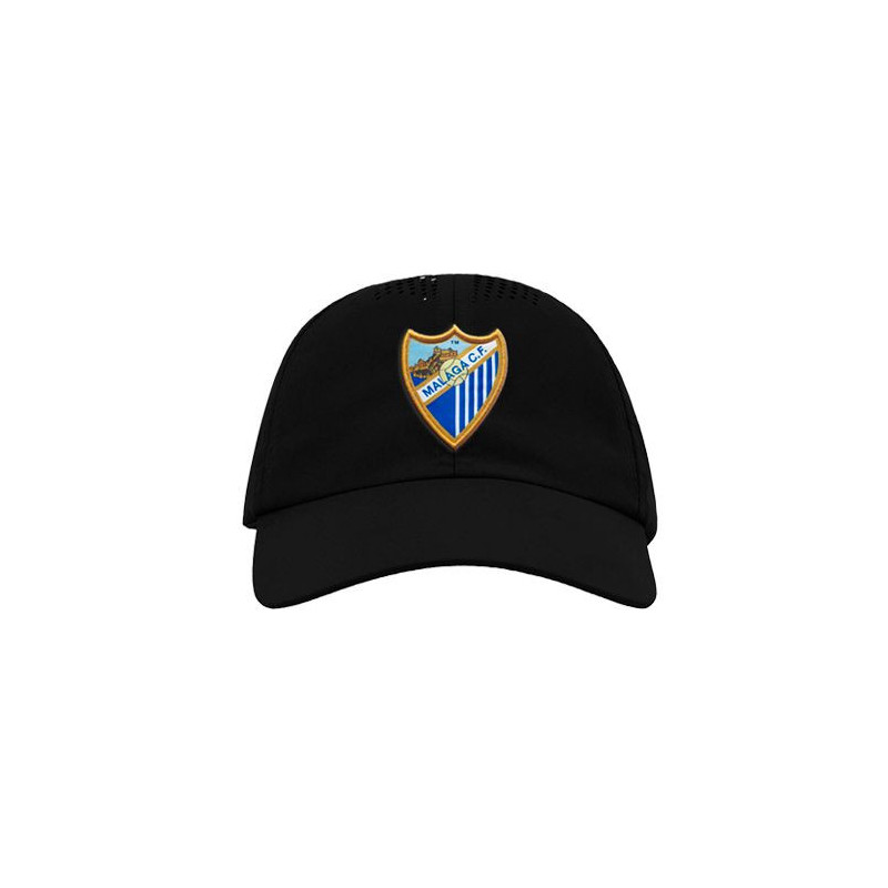 GORRA TECH NEGRA MALAGA CF -ADULTO-