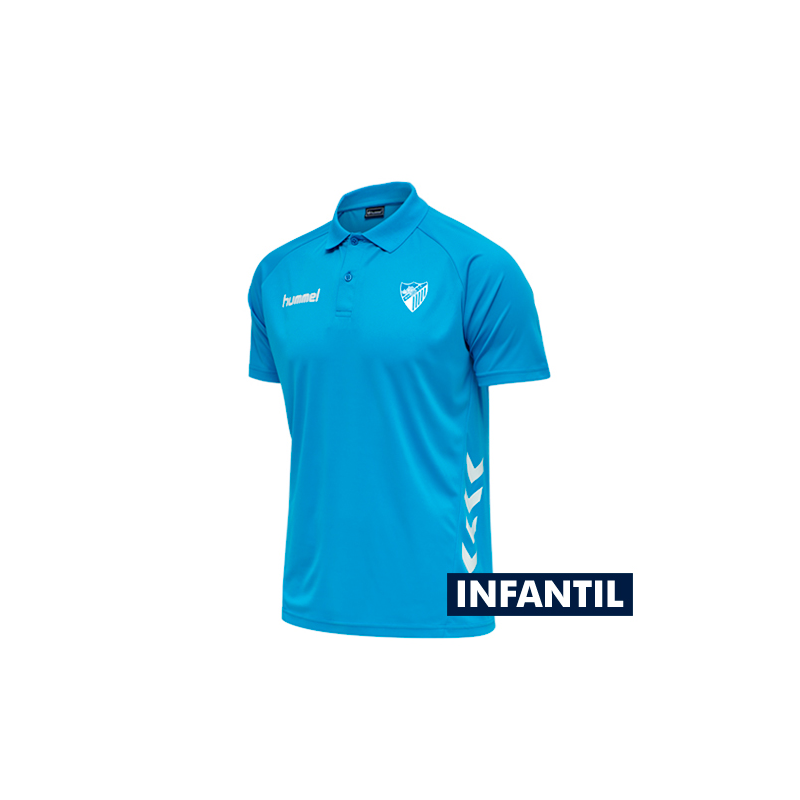POLO AZUL MALAGA CF 2022/23 -INFANTIL-