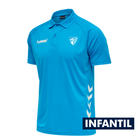 POLO AZUL MALAGA CF 2022/23 -INFANTIL-