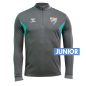 SUDADERA ENTRENO STAFF GRIS MALAGA CF 2023/24 -INFANTIL-