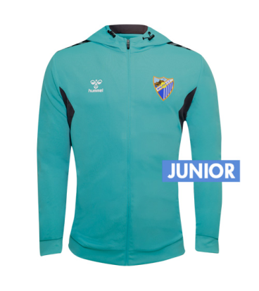 CHAQUETA CHANDAL OFICIAL MALAGA CF 2023/24 -INFANTIL-