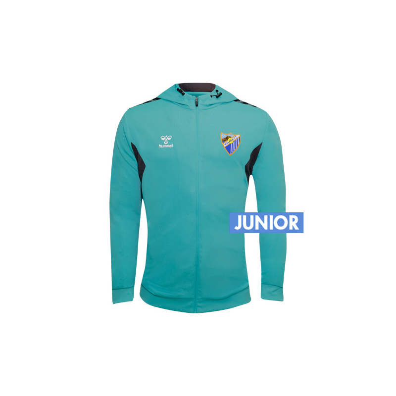 CHAQUETA CHANDAL OFICIAL MALAGA CF 2023/24 -INFANTIL-