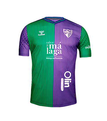 CAMISETA OFICIAL 2a EQUIPACION MALAGA CF 2023/24 -ADULTO-