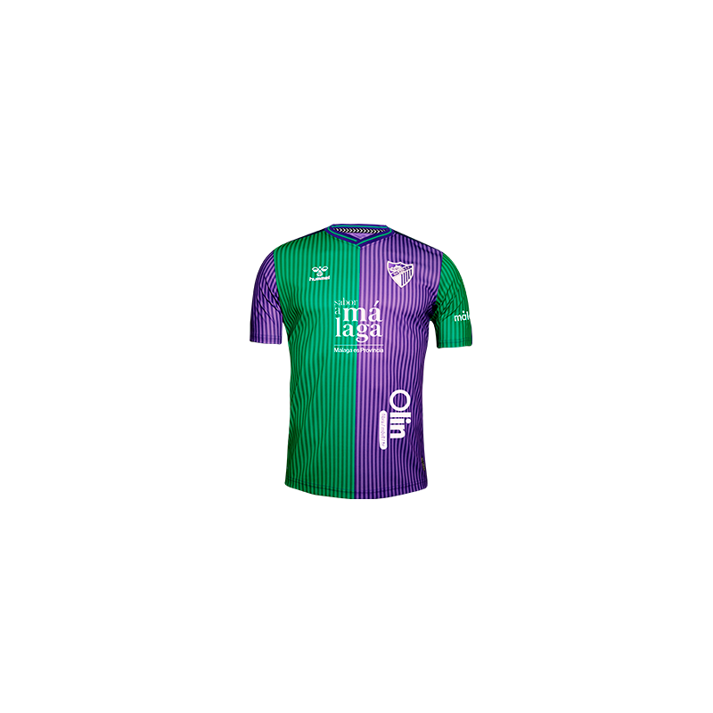 CAMISETA OFICIAL 2a EQUIPACION MALAGA CF 2023/24 -ADULTO-