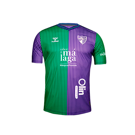CAMISETA OFICIAL 2a EQUIPACION MALAGA CF 2023/24 -ADULTO-