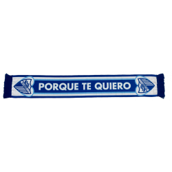 BUFANDA PORQUE TE QUIERO MÁLAGA CF