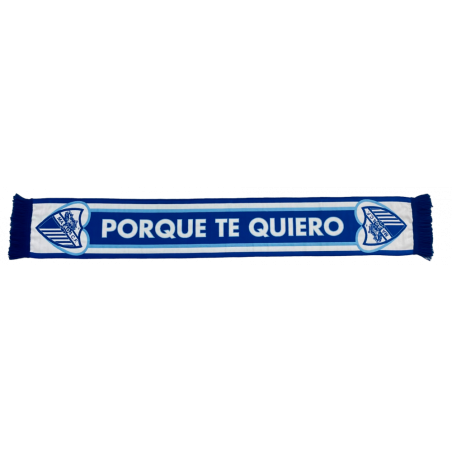 BUFANDA PORQUE TE QUIERO MÁLAGA CF