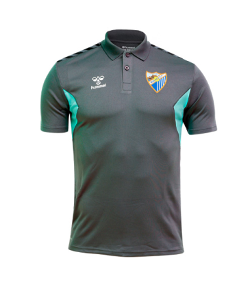 POLO PL GRIS MALAGA CF 2023/24 -ADULTO-